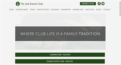 Desktop Screenshot of jackkramerclub.com